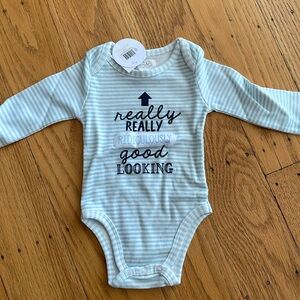 Baby onesie Zoolander Mudpie size 0-6 months